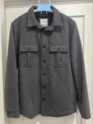 새상품급 SATURDAYS SURF NYC 멜톤 울 셔츠 자켓 M 사이즈