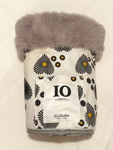 CLOUDY 에코 퍼 복조리 그레이