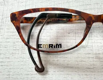 신품 아이메트릭스 EMRiM 안경 프레임 가넷 브라운