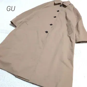 GU 지유 발마칸 코트 롱 코트 루즈핏