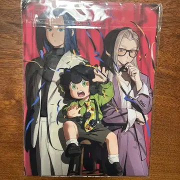 PASH! 라소국전기 2 12호 특전 포스터 클리어 파일 부록