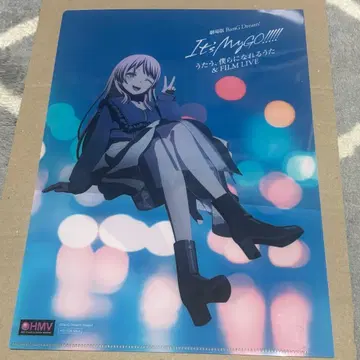 HMV 특전 Blu-ray 극장판 MyGO!!!!! A4 클리어 파일