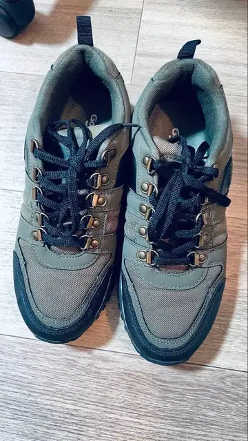 골드스타 트레킹 슈즈 올리브 그린 26.5cm