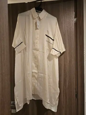 젤라또피케 새틴 셔츠 원피스 파자마 룸웨어 새상품