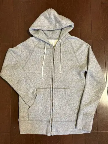 프레임워크 framework 후드티 그레이 멜란지