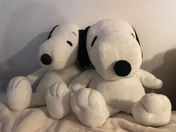 스누피 인형 2세트 특대형