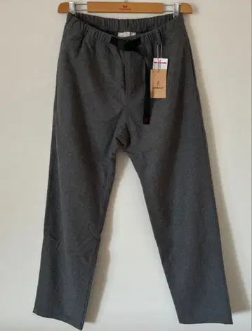 새상품 그라미치 울 혼방 팬츠 그레이 M