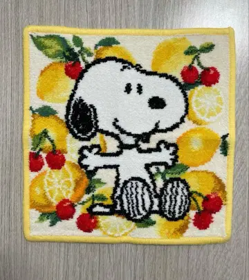 페이러 손수건 스누피 레몬