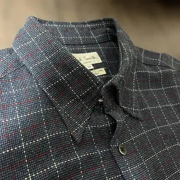 [ 새상품급 ] Paul Smith LONDON 긴팔 셔츠 M 자카드
