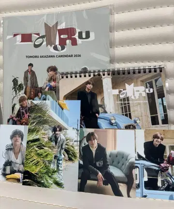 아카자와 토 2026 달력 2종 + 엽서 4종 세트