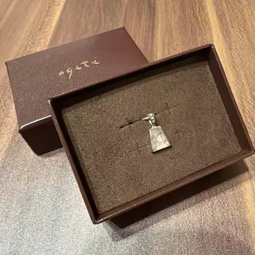 agete 목걸이 참 자수정