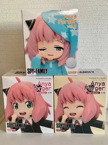 SPY x FAMILY 아냐 포저 피규어 3종 세트