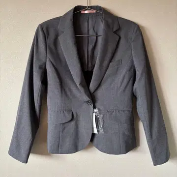 택 포함 새상품 AOKI LES MUES 그레이 여성용 정장 자켓