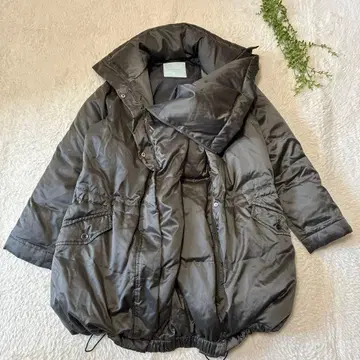 와코루 respiration 덕커 부착 다운 코트 마터니티 탈부착 가능