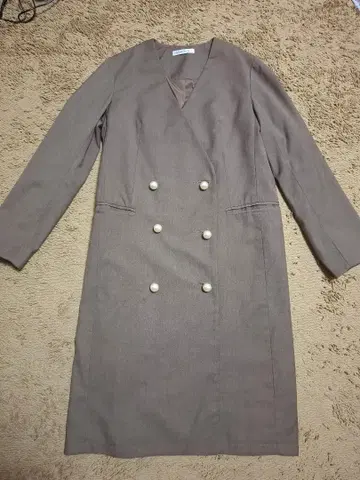 체스터 코트 롱 펄