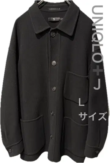 유니클로 J 질 샌더 울 블렌드 오버사이즈 코트