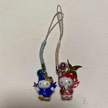 지역 한정 닌자 키티 스트랩 2개 세트