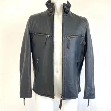 하자품 새상품 블랙 라이더 L 가죽 자켓 소가죽 블랙 남성용 남성