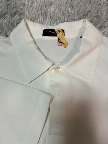 Theory 화이트 피케 셔츠 M