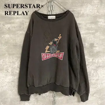 신 페이드 SUPERSTAR REPLAY 빈티지 트레이닝복