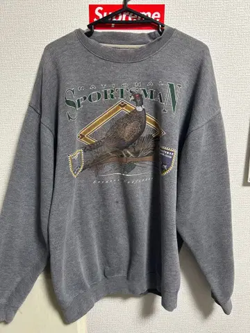 NATIONAL SPORTSMAN 그레이 맨투맨