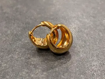 론 헤르만 골드 후프 귀걸이