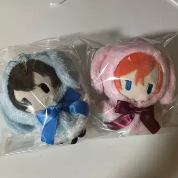 문호 스트레이독스 나카하라 츄야 다자이 오사무 케이프 봉제 인형