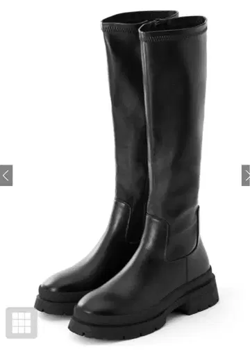 롱 부츠 블랙