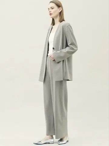 데프레 셋업 팬츠 와이드