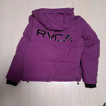 RVCA 퍼플 다운 자켓
