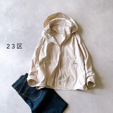 23구 24SS 발수 가공 라이트 트윌 마운틴 후드티 36