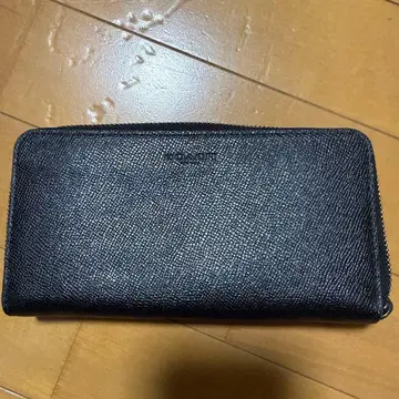 블랙 장지갑 심플한 디자인