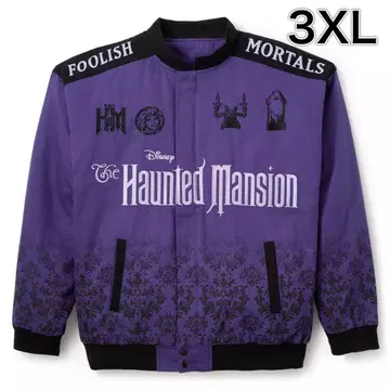 3XL 자켓 블루종 바시티 자켓 호러 테드 디즈니