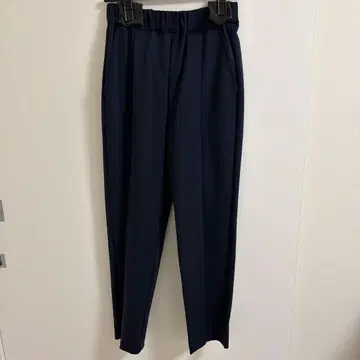 OHGA 마쉬멜로우 팬츠 네이비 S 보통 기장