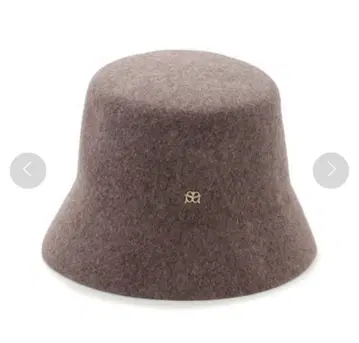 울 브라운 버킷햇 스나이델 버킷햇