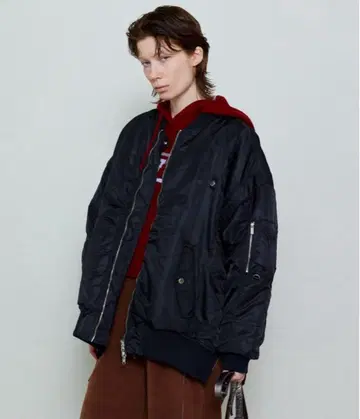 MAISON SPECIAL 바이컬러 리버서블 MA-1