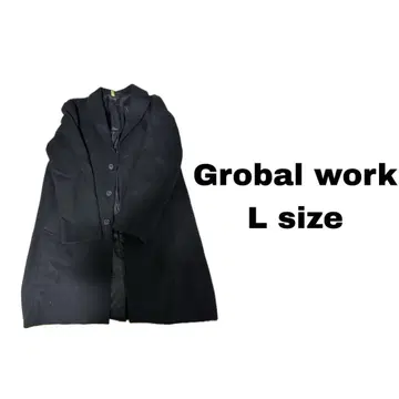 Grobal work 코트 L 블랙