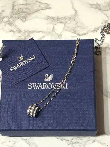 Swarovski 실버 목걸이
