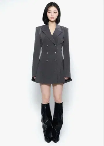 theredthread S ring jacket onepiece gray