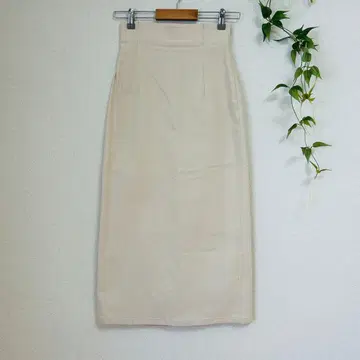 SENSE OF PLACE [ S ] 롱 타이트 스커트 슬릿