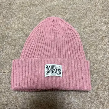 MARITHE FRANCOIS GIRBAUD 비니 니트 모자 핑크