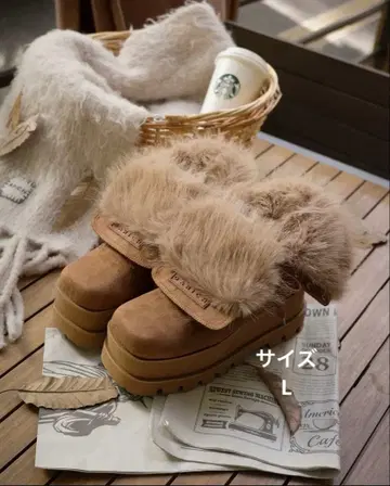 Darich 라이닝 퍼 엔지니어 부츠