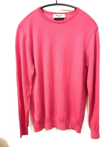 미사용 Demi-Luxe BEAMS 핑크 긴팔 니트 울 100%