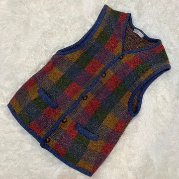 [ 새상품급 ] GEOFFREY BEENE 니트 베스트 가디건