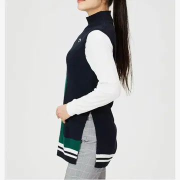 새상품급 Callaway 캘러웨이 롱 니트 베스트 M 사이즈