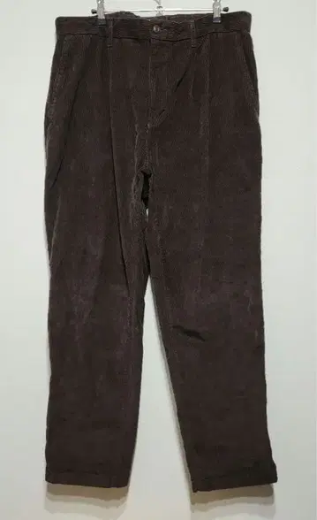 GAP 코듀로이 와이드 팬츠 다크 브라운