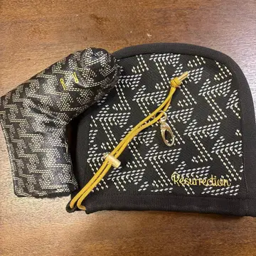 [ 새상품급 ] Resurrection 골프 헤드커버 블랙/골드 중고품