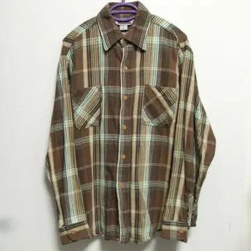 80s Big Mac Flannel Shirt USA L JC Penny