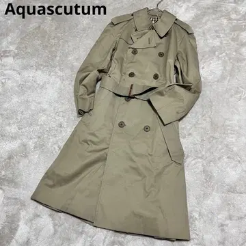 새상품 아쿠아 스큐텀 Aqua5 트렌치코트