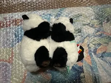 우에노 동물원 쌍둥이 팬더 봉제 인형 덜덜 샤오샤오 레이레이